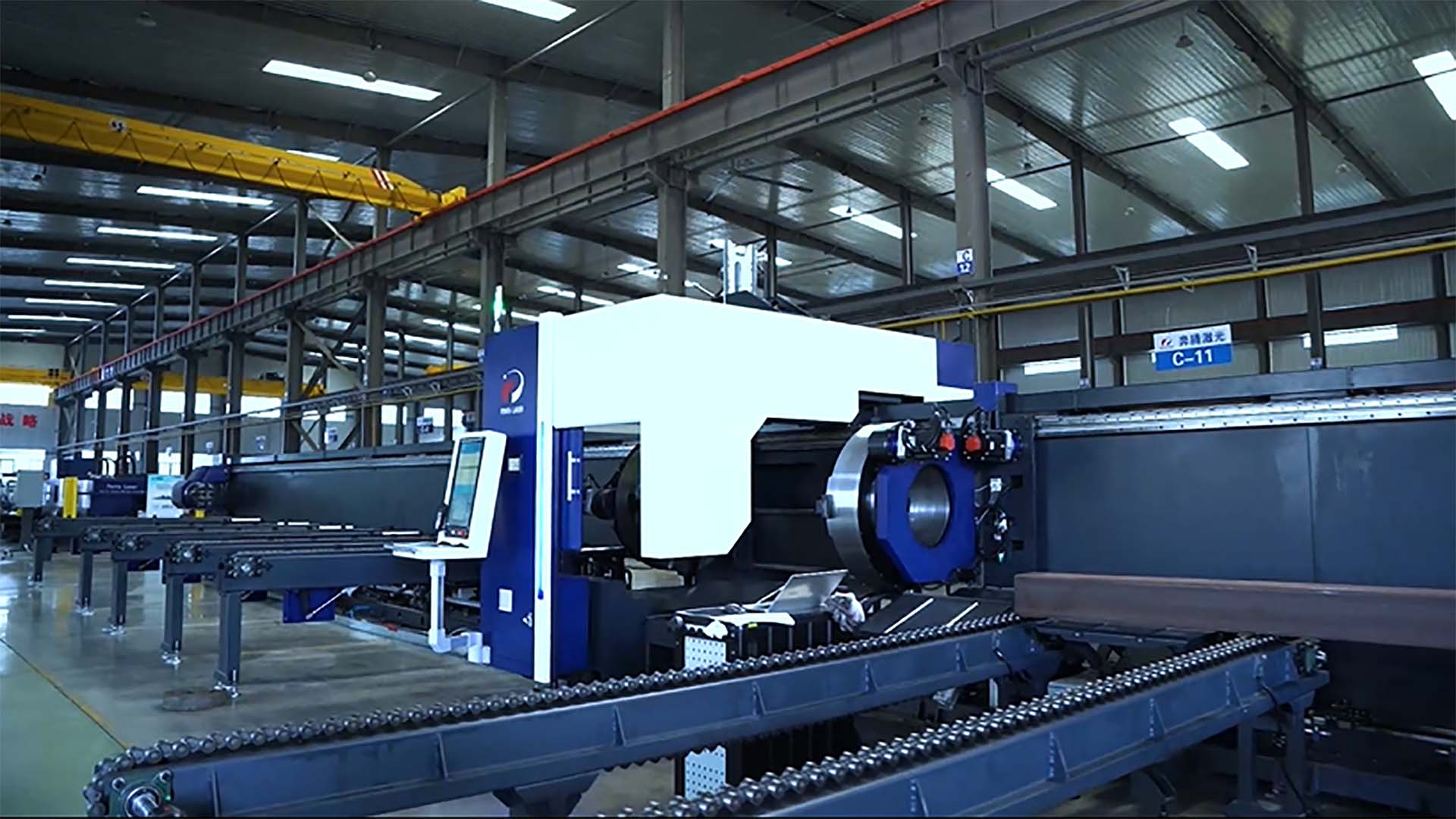 金年会 Laser Whirl Series WPC12050 12kW Laser Tube Cutting Machine: Perfect Combination of Efficiency and Precision