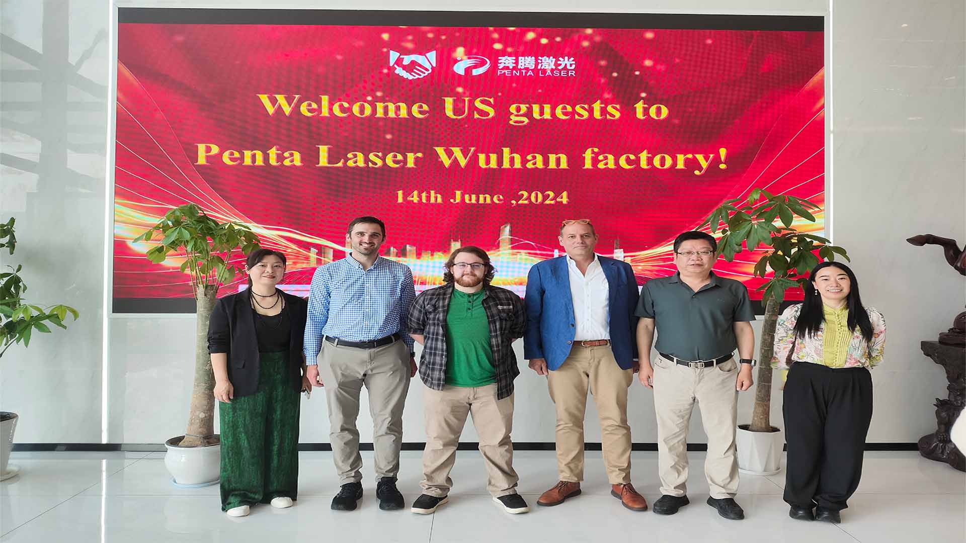 金年会 Laser welcomes American customers again to demonstrate its high-end laser cutting technology strength